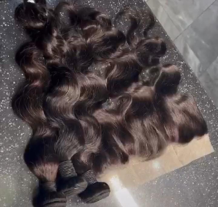 Bone straight and human hair - Marketplace Product